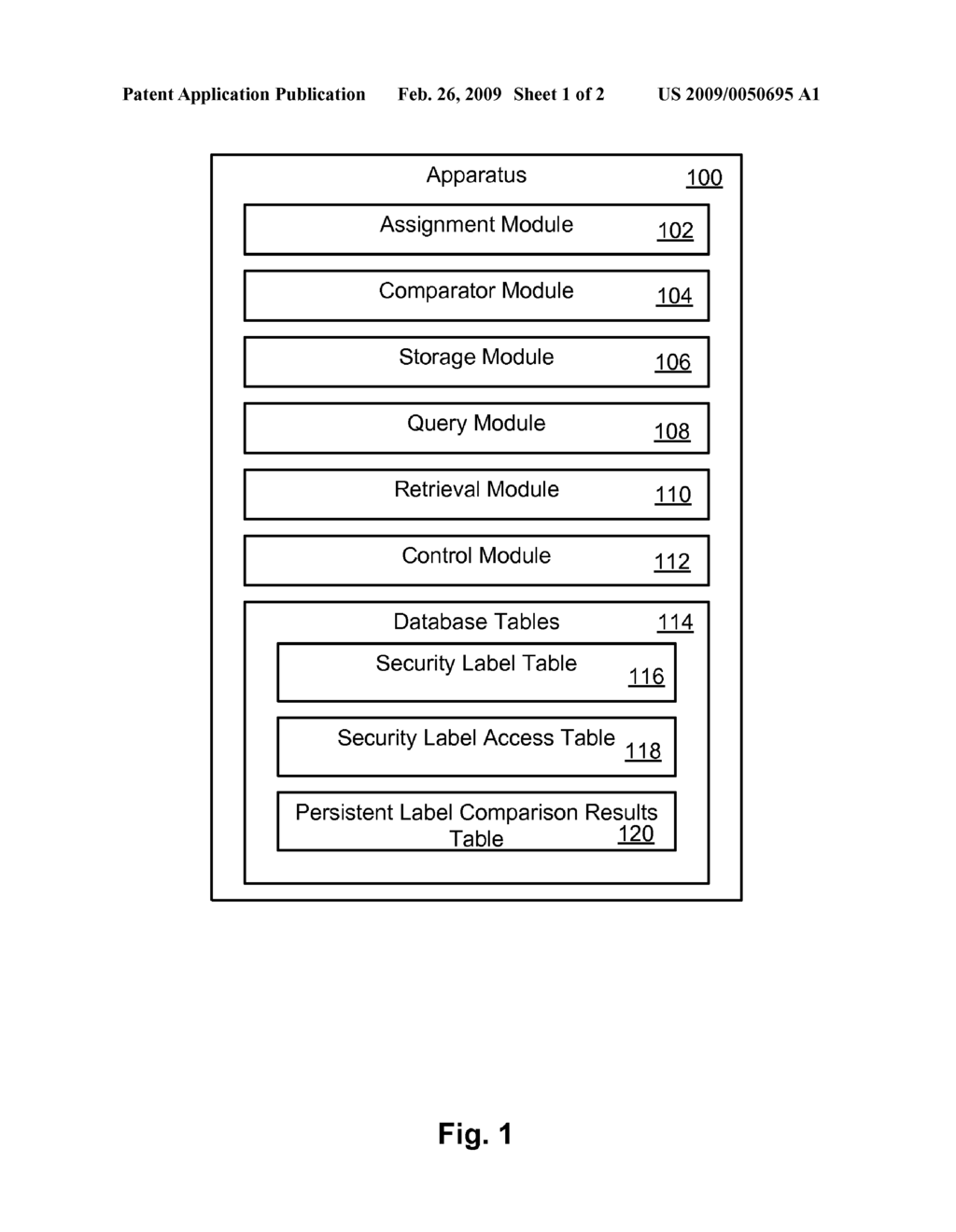 EFFICIENT ACCESS RULES ENFORCEMENT MECHANISM FOR LABEL-BASED ACCESS CONTROL - diagram, schematic, and image 02