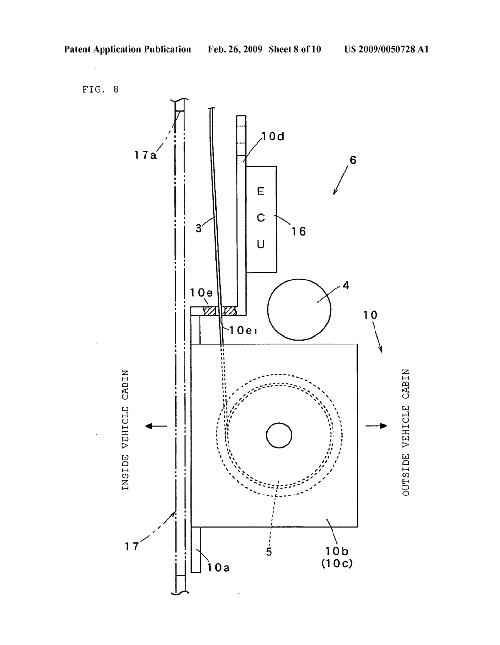 Seat belt retractor and seat belt apparatus - diagram, schematic, and image 09