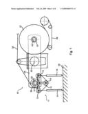 Methods for carrying out a flying reel change diagram and image