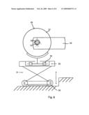 Methods for carrying out a flying reel change diagram and image