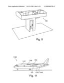 Combined module for an aircraft diagram and image