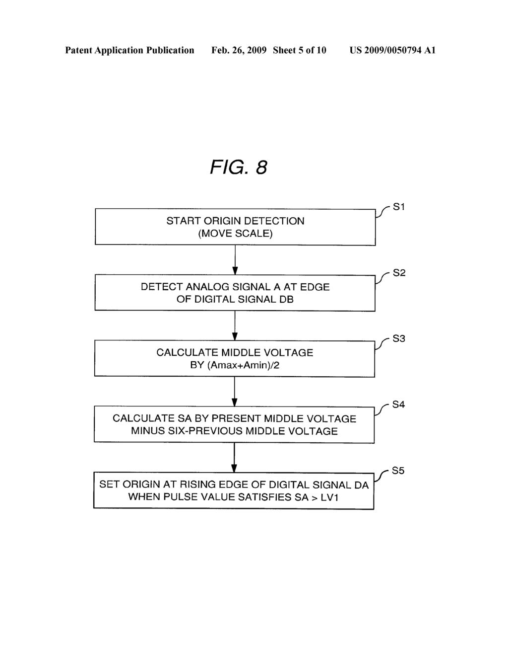 ORIGIN DETECTION METHOD FOR OPTICAL ENCODER - diagram, schematic, and image 06