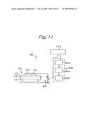 Electron beam apparatus and method of manufacturing semiconductor device using the apparatus diagram and image