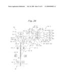 Electron beam apparatus and method of manufacturing semiconductor device using the apparatus diagram and image