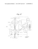 Electron beam apparatus and method of manufacturing semiconductor device using the apparatus diagram and image