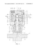 NORMALLY-CLOSED VALVE HAVING A MICROFLOW RATE ADJUSTING DEVICE diagram and image