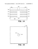 FEATURE FORMED BENEATH AN EXISTING MATERIAL DURING FABRICATION OF A SEMICONDUCTOR DEVICE AND ELECTRONIC SYSTEMS COMPRISING THE SEMICONDUCTOR DEVICE diagram and image