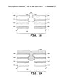 FEATURE FORMED BENEATH AN EXISTING MATERIAL DURING FABRICATION OF A SEMICONDUCTOR DEVICE AND ELECTRONIC SYSTEMS COMPRISING THE SEMICONDUCTOR DEVICE diagram and image