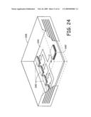 FEATURE FORMED BENEATH AN EXISTING MATERIAL DURING FABRICATION OF A SEMICONDUCTOR DEVICE AND ELECTRONIC SYSTEMS COMPRISING THE SEMICONDUCTOR DEVICE diagram and image