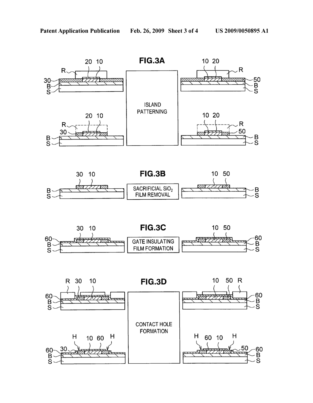 SEMICONDUCTOR MANUFACTURING METHOD, SEMICONDUCTOR MANUFACTURING APPARATUS, AND DISPLAY UNIT - diagram, schematic, and image 04