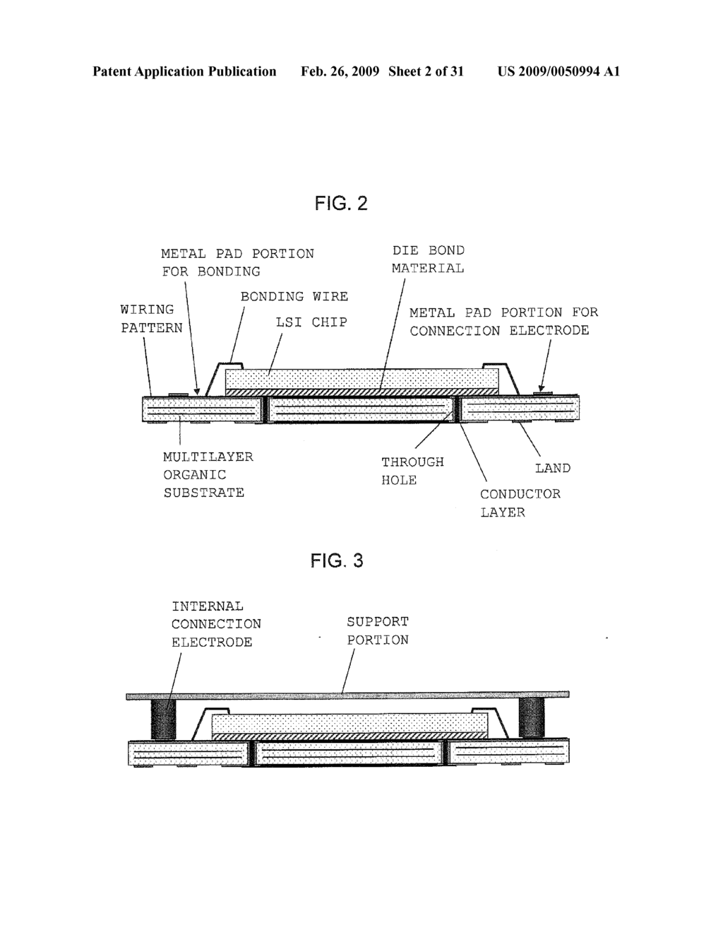 METHOD OF MANUFACTURING SEMICONDUCTOR DEVICE WITH ELECTRODE FOR EXTERNAL CONNECTION AND SEMICONDUCTOR DEVICE OBTAINED BY MEANS OF SAID METHOD - diagram, schematic, and image 03