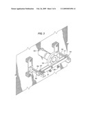 Pipe welding holding device and method for holding pipes with flanges in place during welding to vessel walls and other structures diagram and image