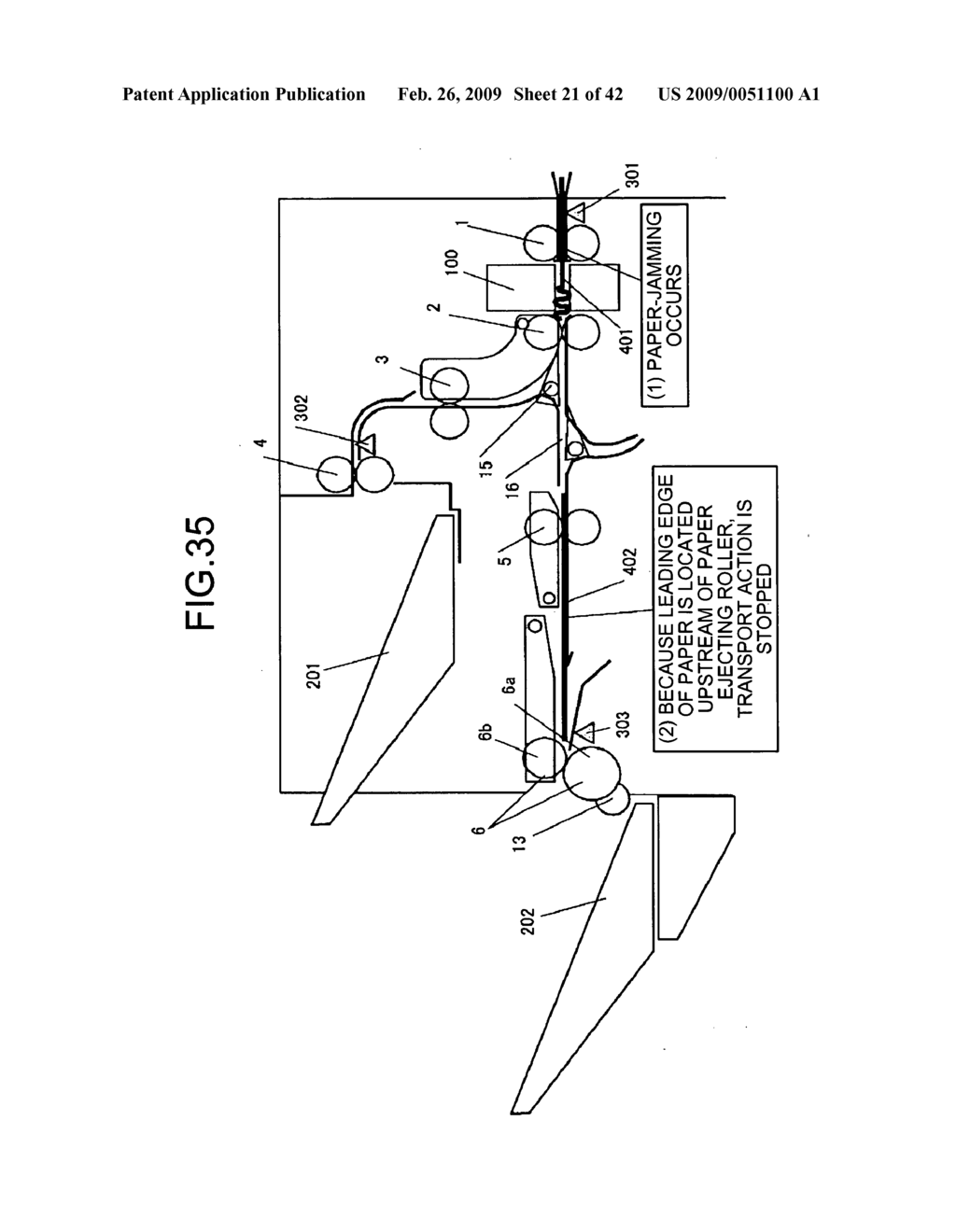 Paper transport device, paper processing apparatus, and image forming apparatus - diagram, schematic, and image 22