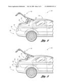 CARGO ACCESS AND RETENTION SYSTEM FOR A PASSENGER VEHICLE diagram and image