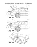 CARGO ACCESS AND RETENTION SYSTEM FOR A PASSENGER VEHICLE diagram and image