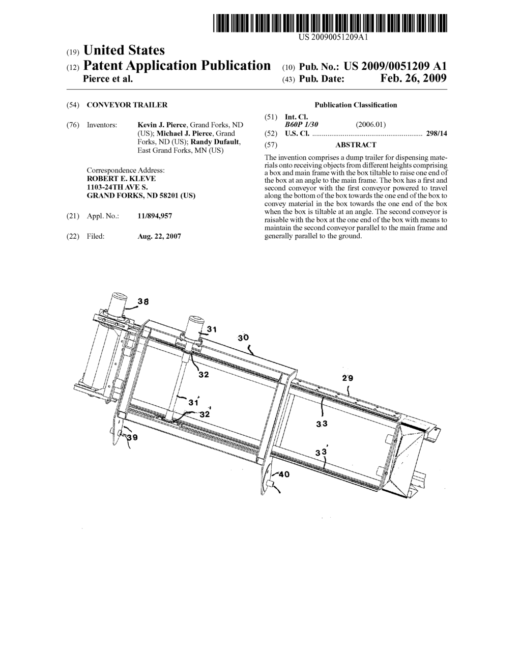 Conveyor trailer - diagram, schematic, and image 01