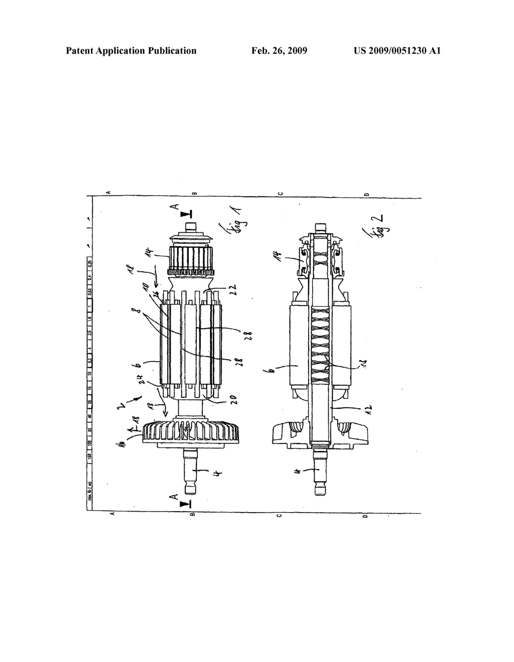 Rotor for a Forced-Air-Cooled Electric Motor - diagram, schematic, and image 02