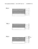 ORGANIC ELECTROLUMINESCENT ELEMENT diagram and image