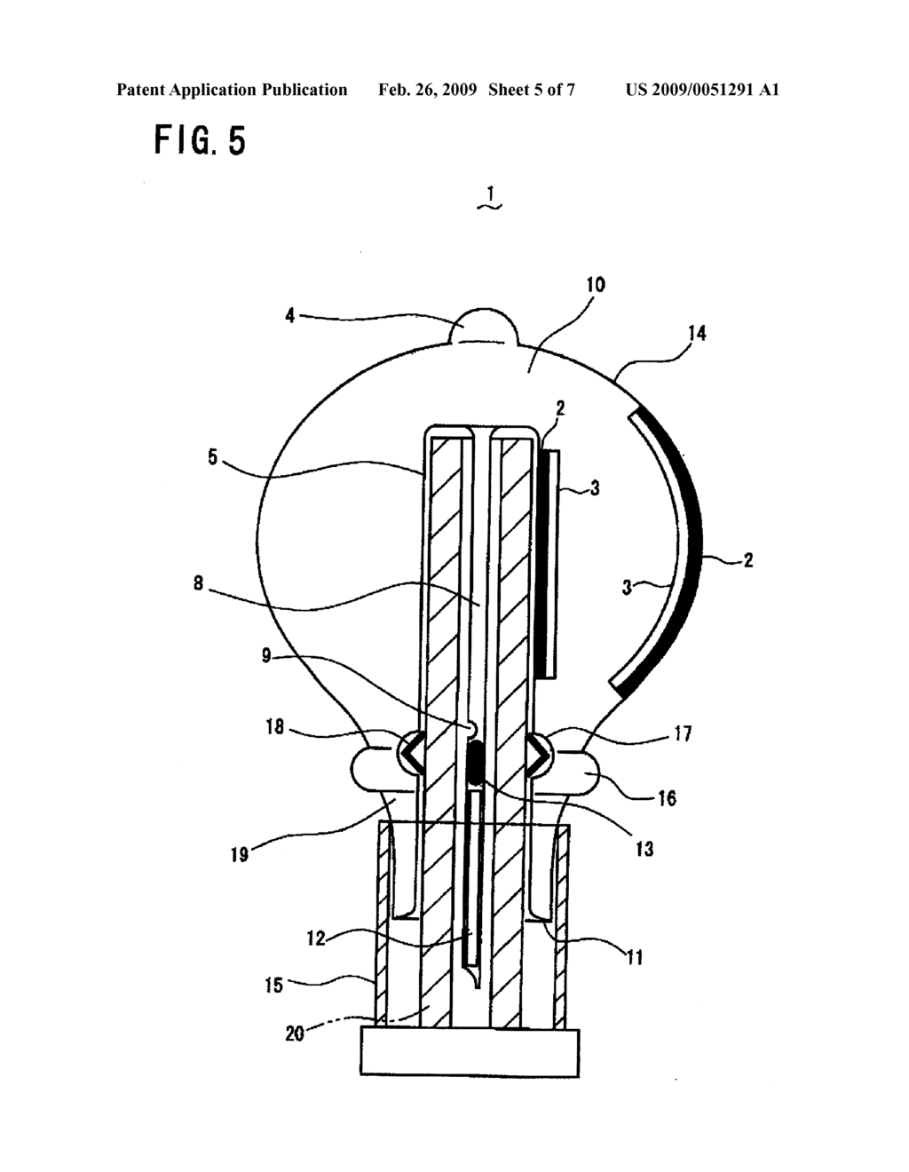 ELECTRODELESS DISCHARGE LAMP AND LIGHTING APPARATUS USING THE SAME - diagram, schematic, and image 06