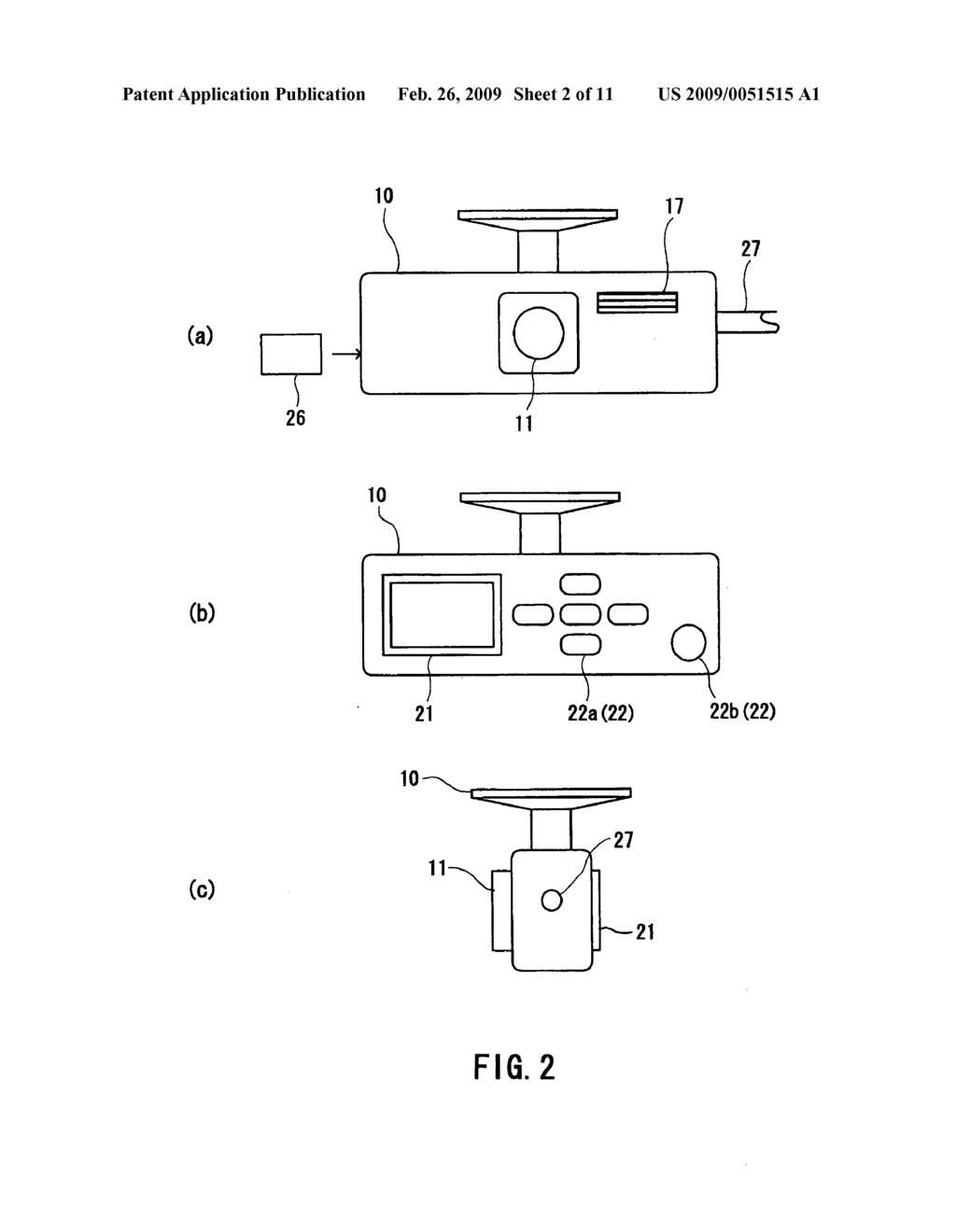 Imaging Apparatus and Drive Recorder System - diagram, schematic, and image 03