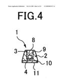 Light emitter for vehicle and apparatus for alerting opening/closing of sliding door using the same diagram and image