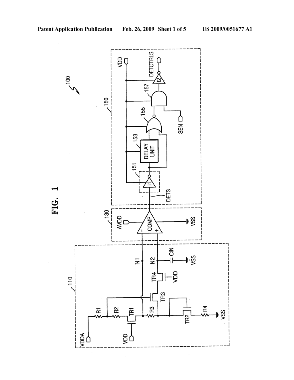 SUPPLY VOLTAGE REMOVAL DETECTING CIRCUIT, DISPLAY DEVICE AND METHOD FOR REMOVING LATENT IMAGE - diagram, schematic, and image 02