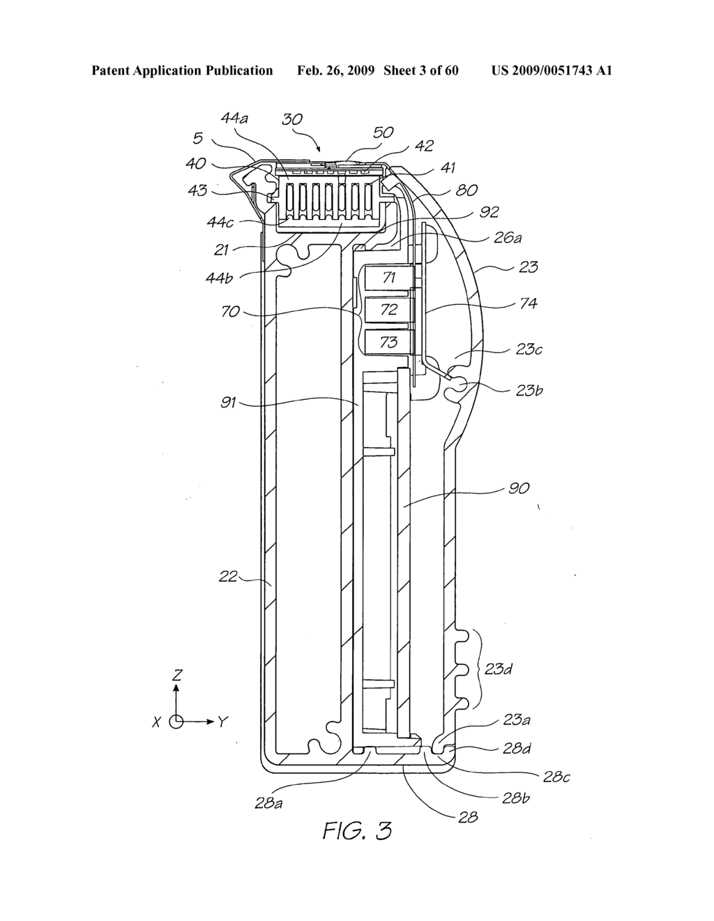 PRINTHEAD INCORPORATING A STATIC PAGEWIDTH PRINTHEAD AND ELONGATE FLUID CHANNEL - diagram, schematic, and image 04