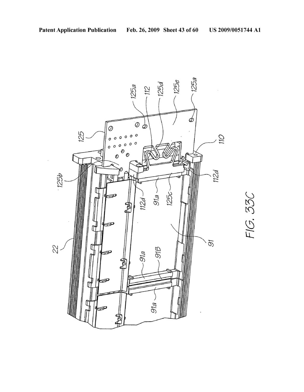 PRINTHEAD ASSEMBLY HAVING AN ENCASED PRINTHEAD MODULE - diagram, schematic, and image 44