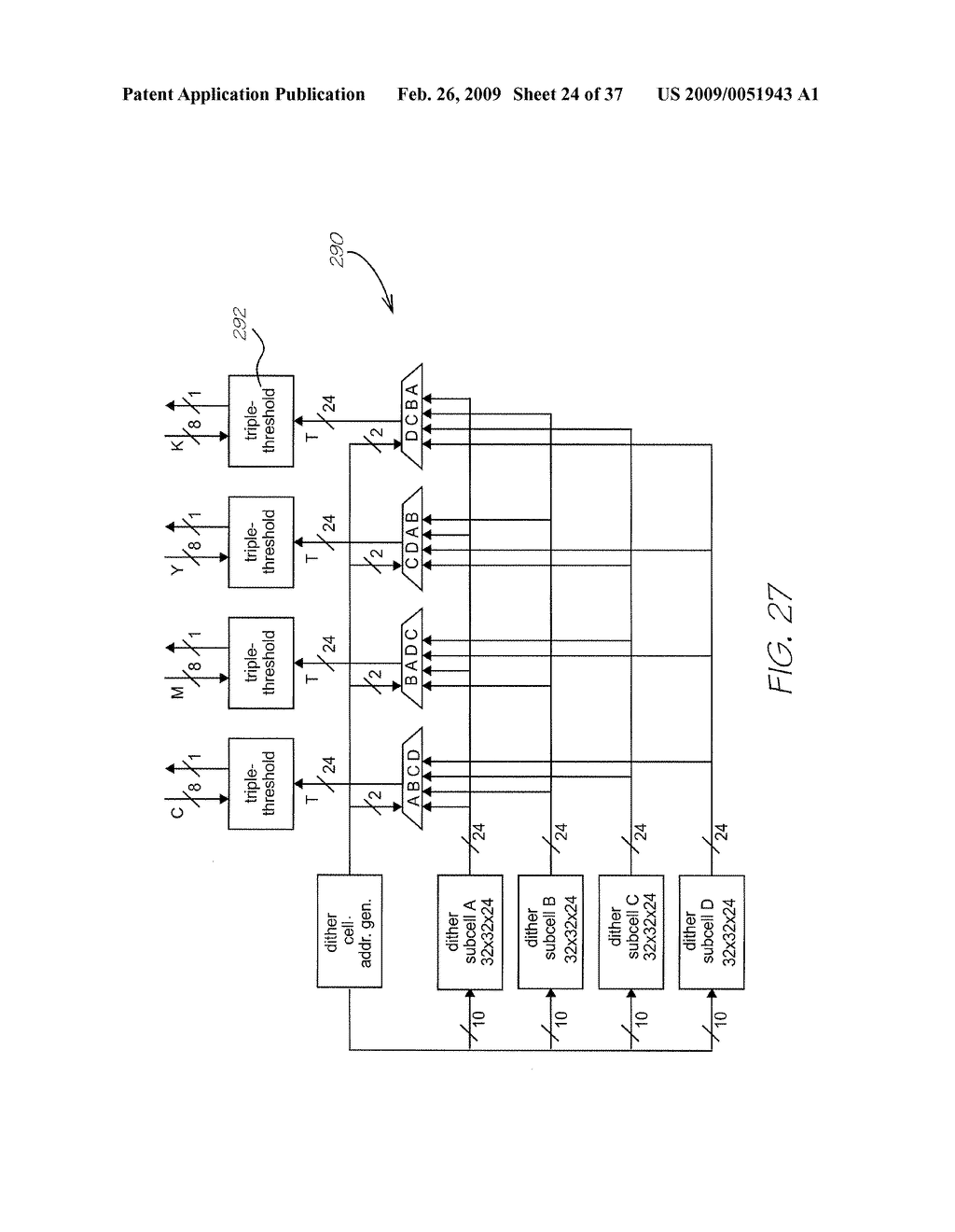 DUAL PRINTHEAD CONTROLLER ARCHITECTURE FOR INK QUALITY ASSURANCE CIRCUITRY - diagram, schematic, and image 25