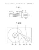 THIN-FILM MAGNETIC HEAD HAVING CPP STRUCTURE MAGNETO-RESISTIVE EFFECT DEVICE AND HARD DISK SYSTEM diagram and image