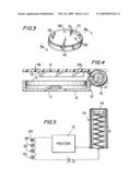 Motion-responsive illuminated stocking diagram and image