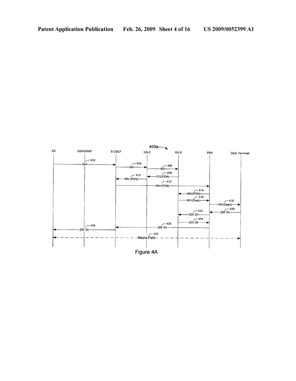 System, Method and Computer-Readable Medium for Provisioning Dual-Homed Voice Call Continuity - diagram, schematic, and image 05