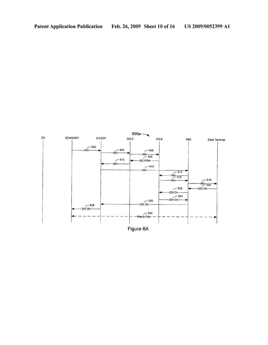 System, Method and Computer-Readable Medium for Provisioning Dual-Homed Voice Call Continuity - diagram, schematic, and image 11