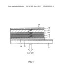 Organic laser apparatus diagram and image