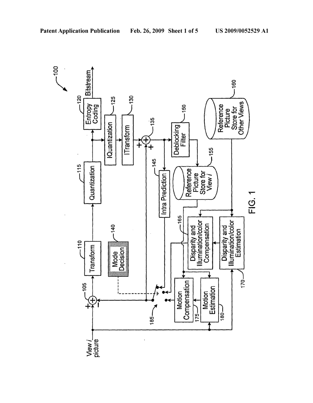 Method and Apparatus for Providing Reduced Resolution Update Mode for Multi-View Video Coding - diagram, schematic, and image 02