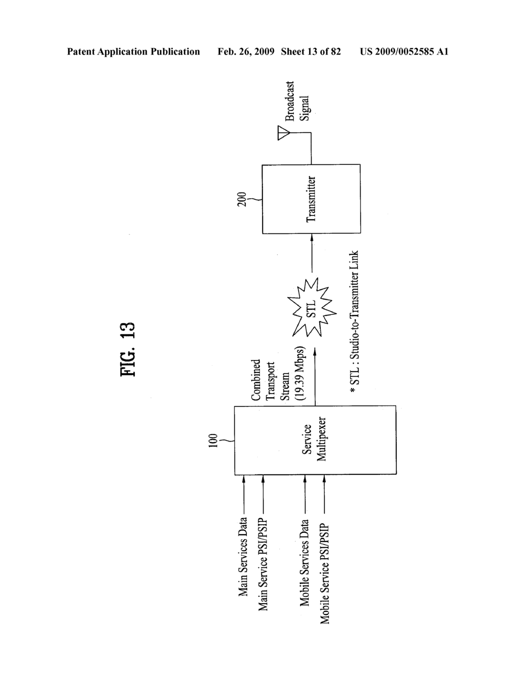 DIGITAL BROADCASTING SYSTEM AND DATA PROCESSING METHOD - diagram, schematic, and image 14