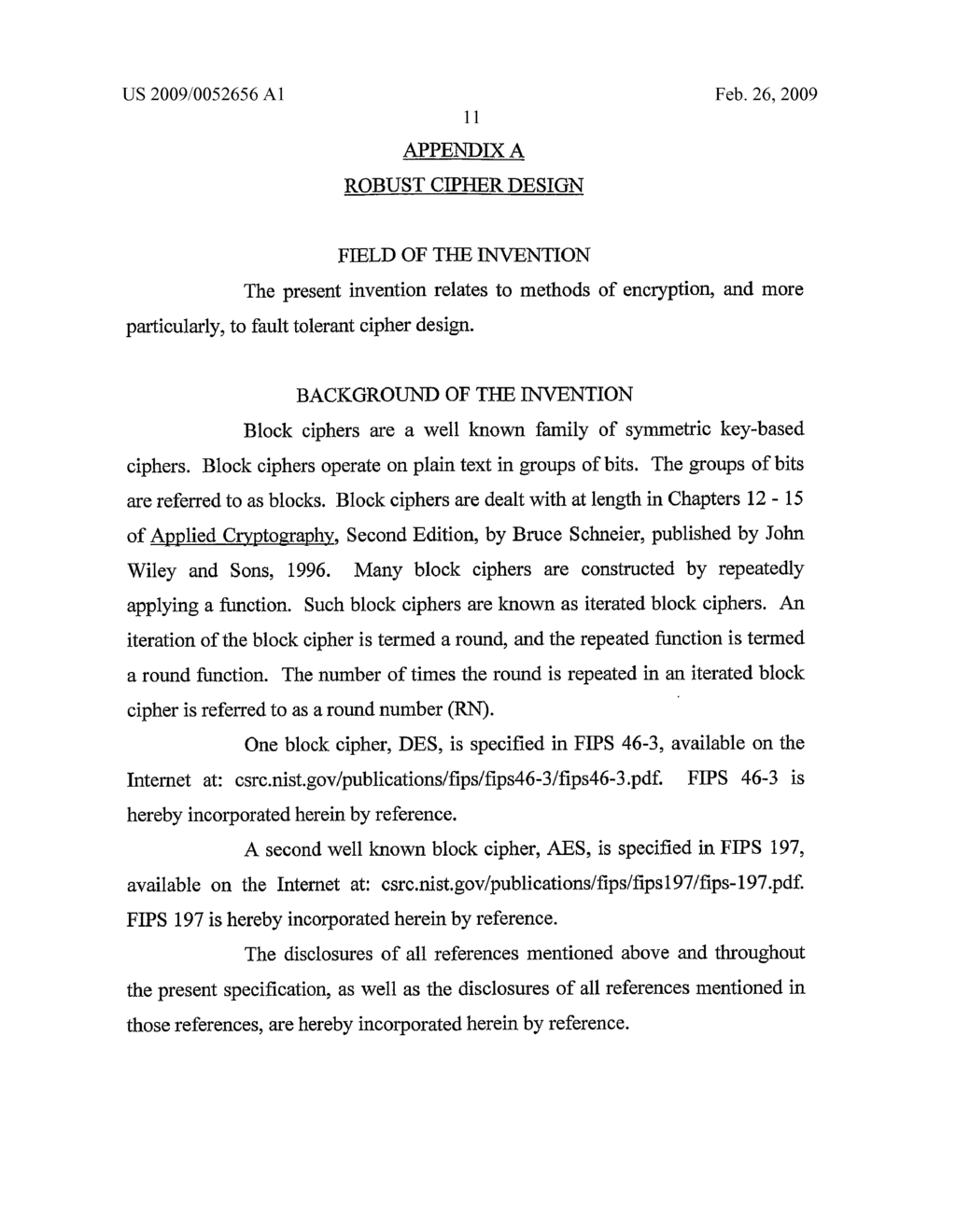 Method and System for Block Cipher Encryption - diagram, schematic, and image 33