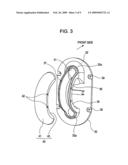 Speaker system and fitting device diagram and image