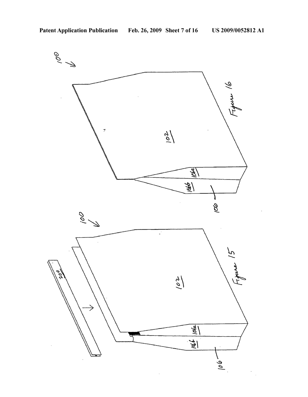 Various gusset seals or treatments for reclosable packages - diagram, schematic, and image 08