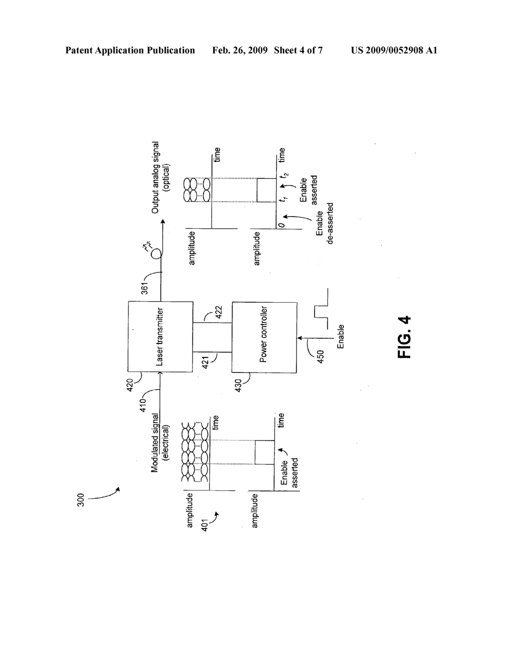 SYSTEM AND METHOD FOR OPTICAL TRANSMISSION - diagram, schematic, and image 05