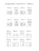 Image forming apparatus having writing space mode diagram and image