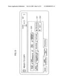 Image forming apparatus having writing space mode diagram and image