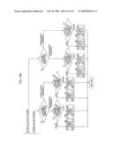 Image forming apparatus having writing space mode diagram and image