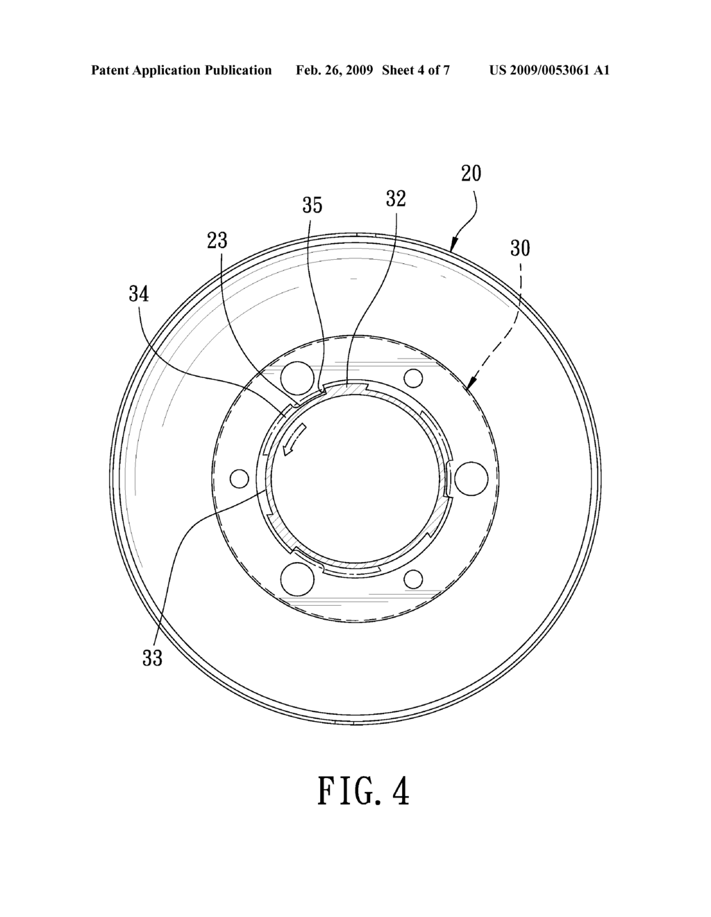 BELL-SHAPED ORNAMENTAL COVER OF A CEILING FAN - diagram, schematic, and image 05