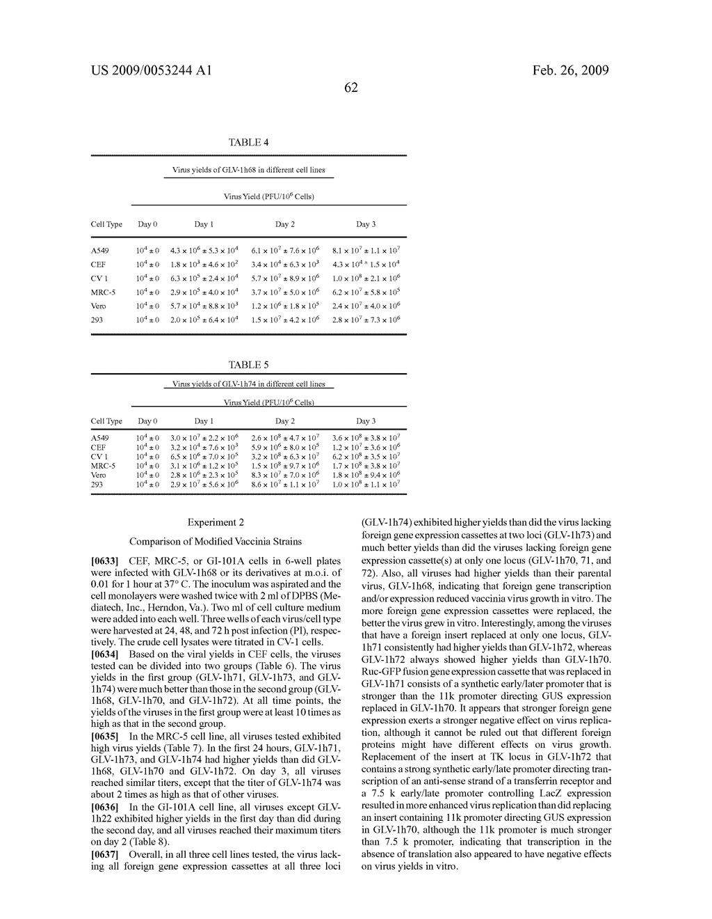 Modified vaccinia virus strains for use in diagnostic and therapeutic methods - diagram, schematic, and image 63