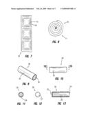 Flavor emitting compositions, devices and packaged food products therewith diagram and image