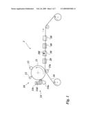 Method for producing a partially shaped electrically conductive structure diagram and image