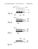 Method for producing a partially shaped electrically conductive structure diagram and image