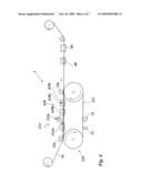 Method for producing a partially shaped electrically conductive structure diagram and image