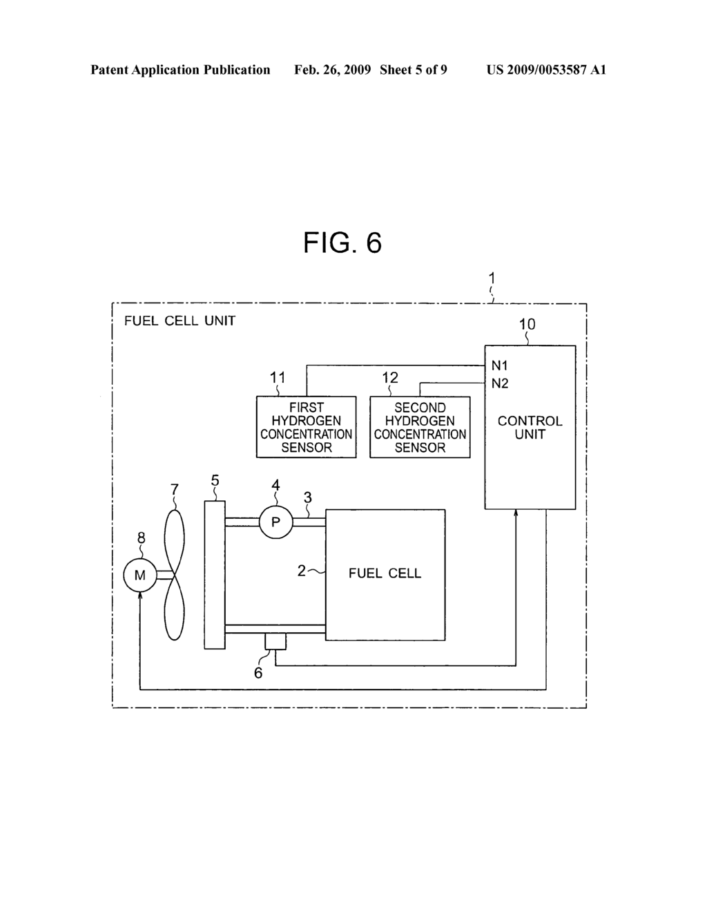 Abnormality detecting device for a fuel cell powered industrial vehicle - diagram, schematic, and image 06